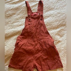 Pyne & Smith linen shortalls XS